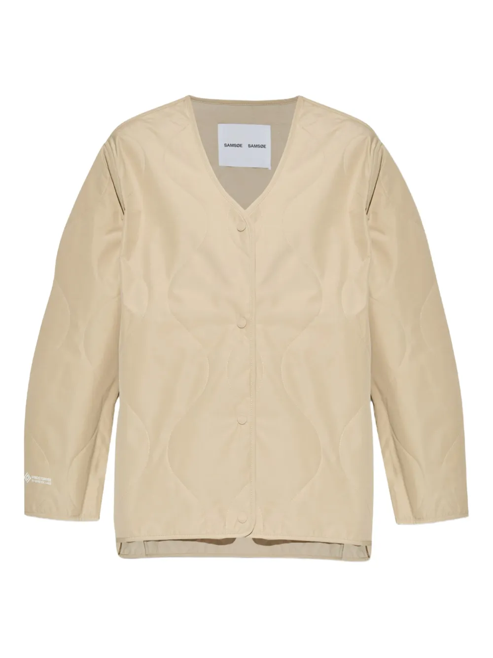 SAMSOE SAMSOE quilted jacket | Neutrals | Image 1