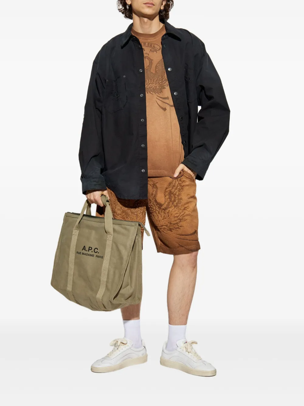 Diesel P-Crowde shorts - Beige