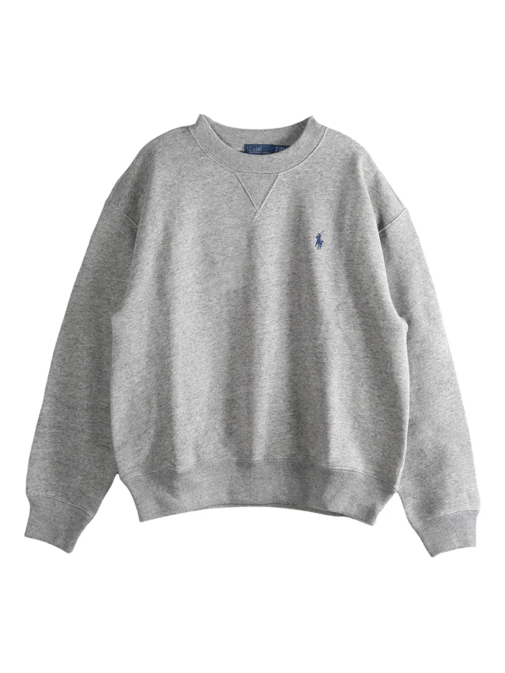 Polo Ralph Lauren embroidered logo sweatshirt Grijs