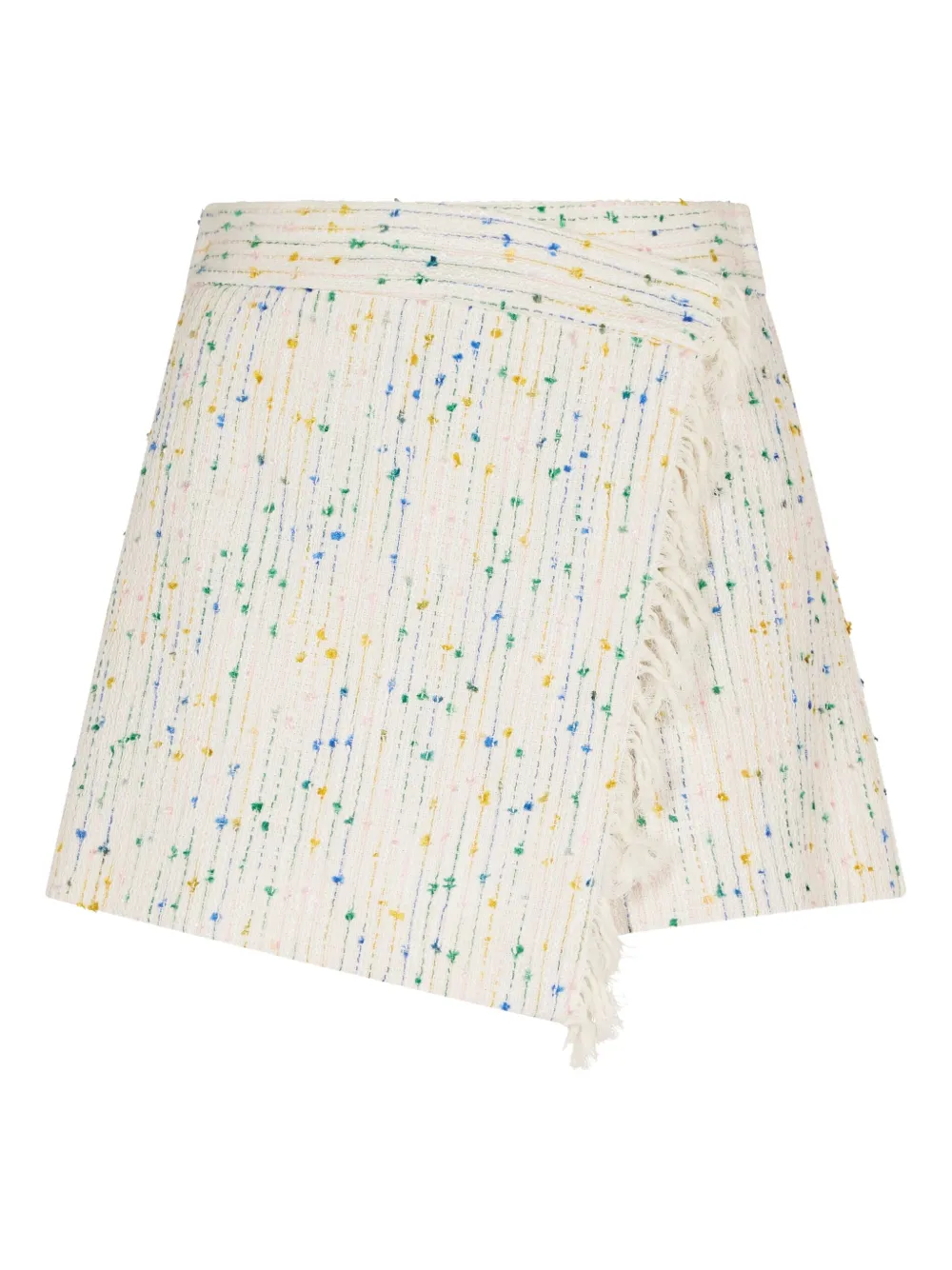 MSGM embroidered skorts | White | Image 1