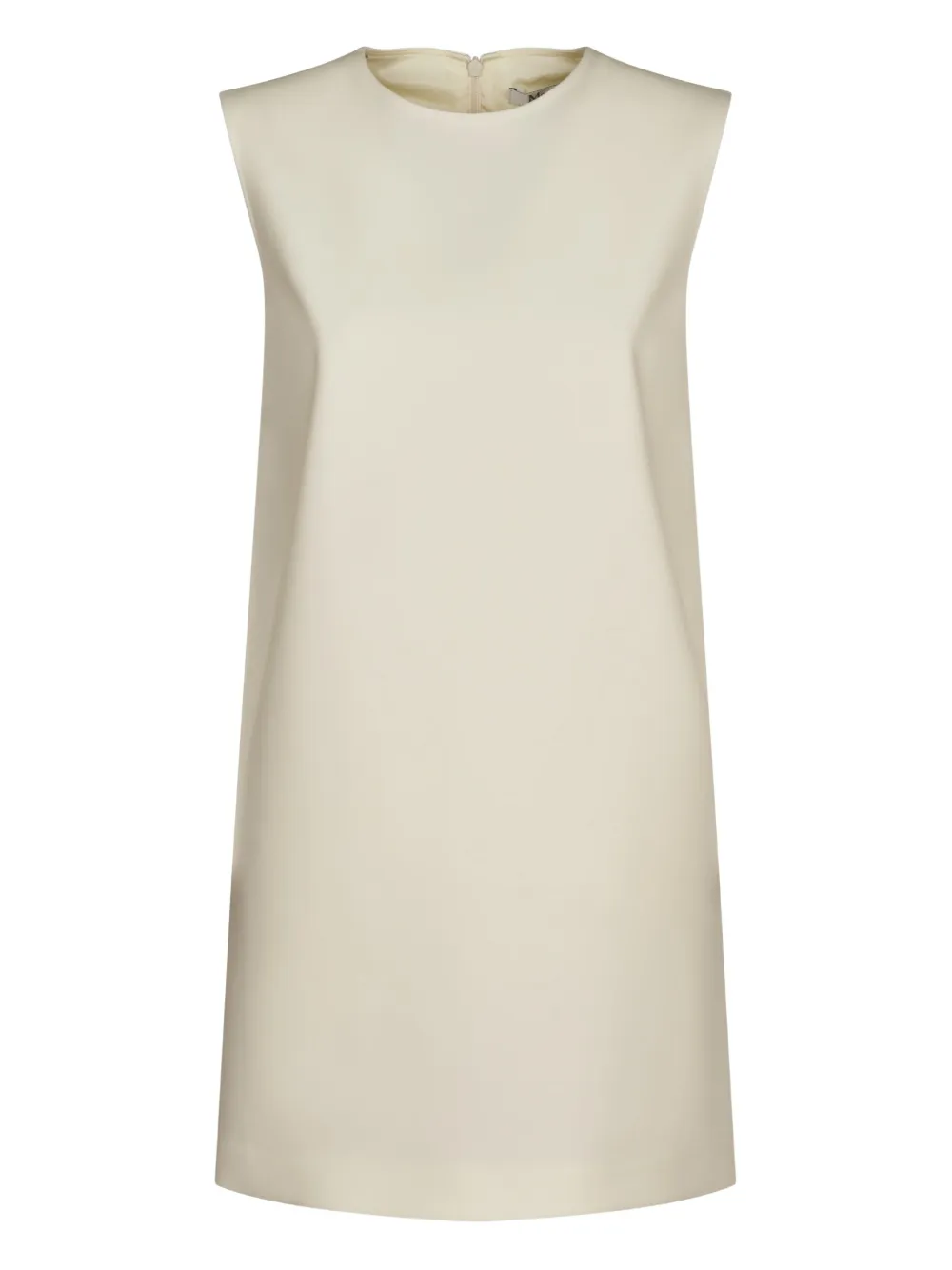Max Mara wool-blend sleeveless dress - ニュートラル Max Mara wool-blend sleeveless dress - ニュートラル