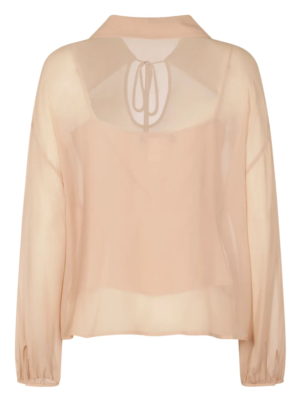 Max Mara pleat-detail blouse - Beige