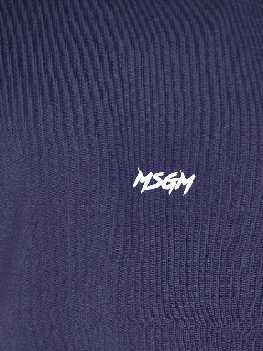 MSGM T-shirt met logoprint Blauw