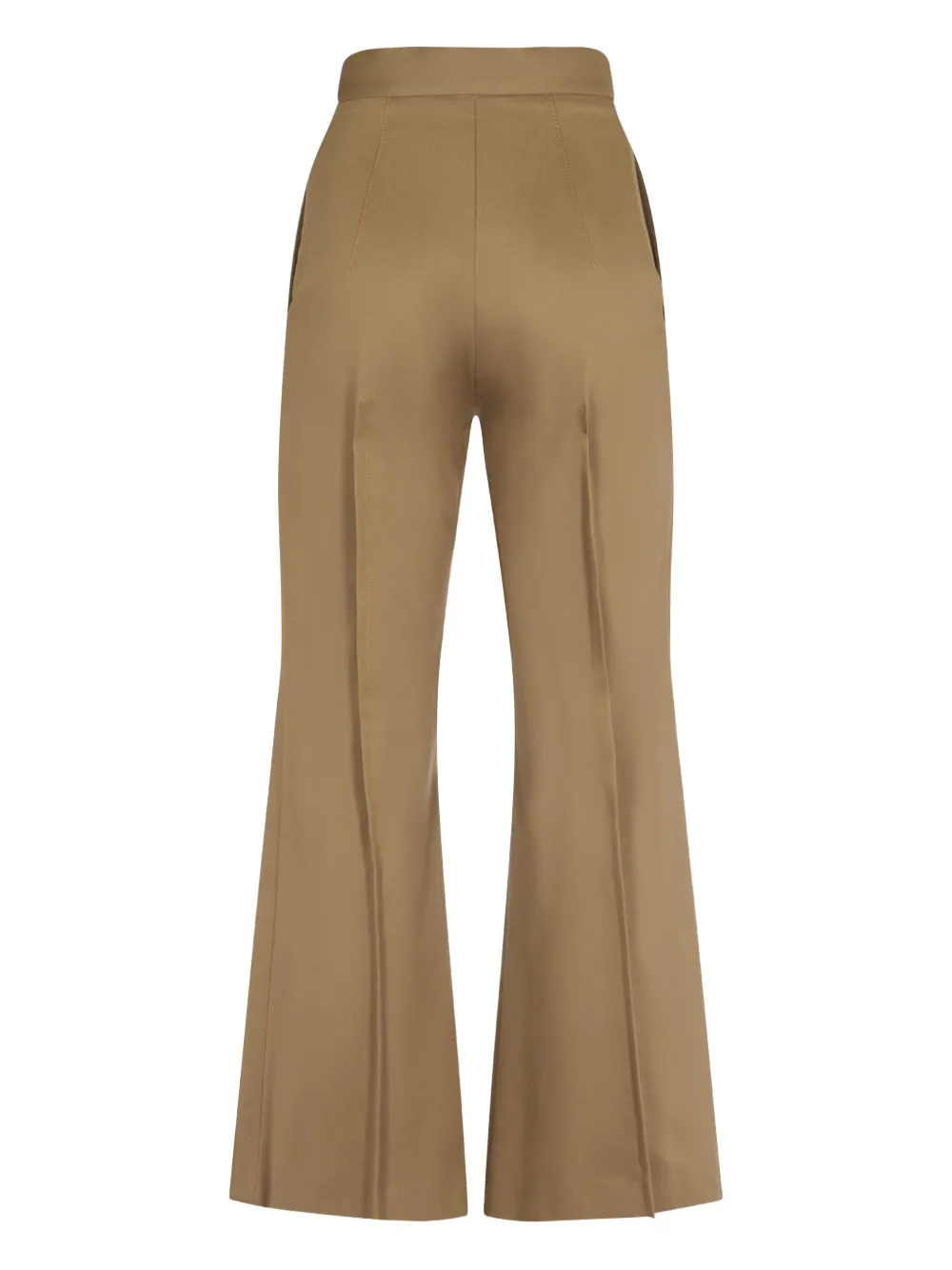 Vivienne Westwood High waist flared broek - Bruin