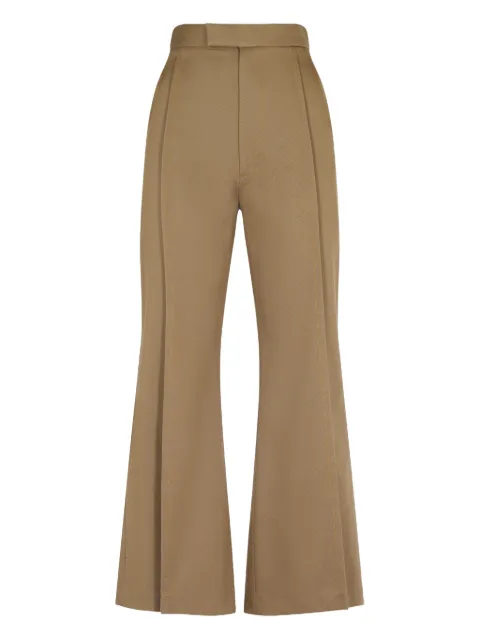 Vivienne Westwood pantalones acampanados con tiro alto