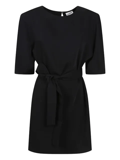 P.A.R.O.S.H. belted puff-sleeve dress