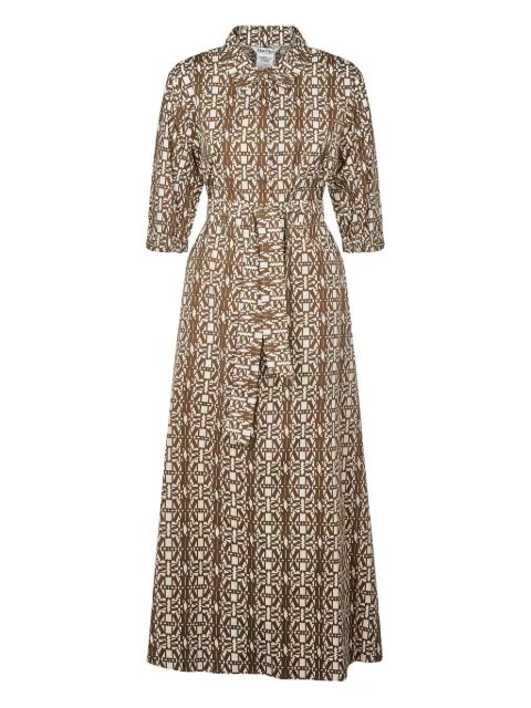 Max Mara graphic-print cotton dress