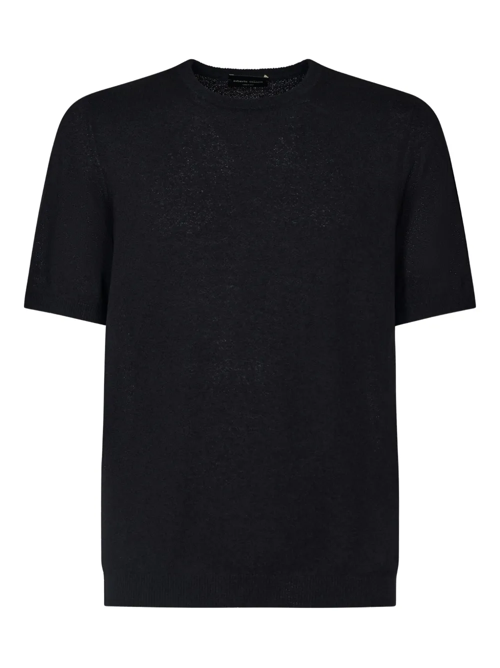 Roberto Collina playera de tejido fino | negro | Image 1