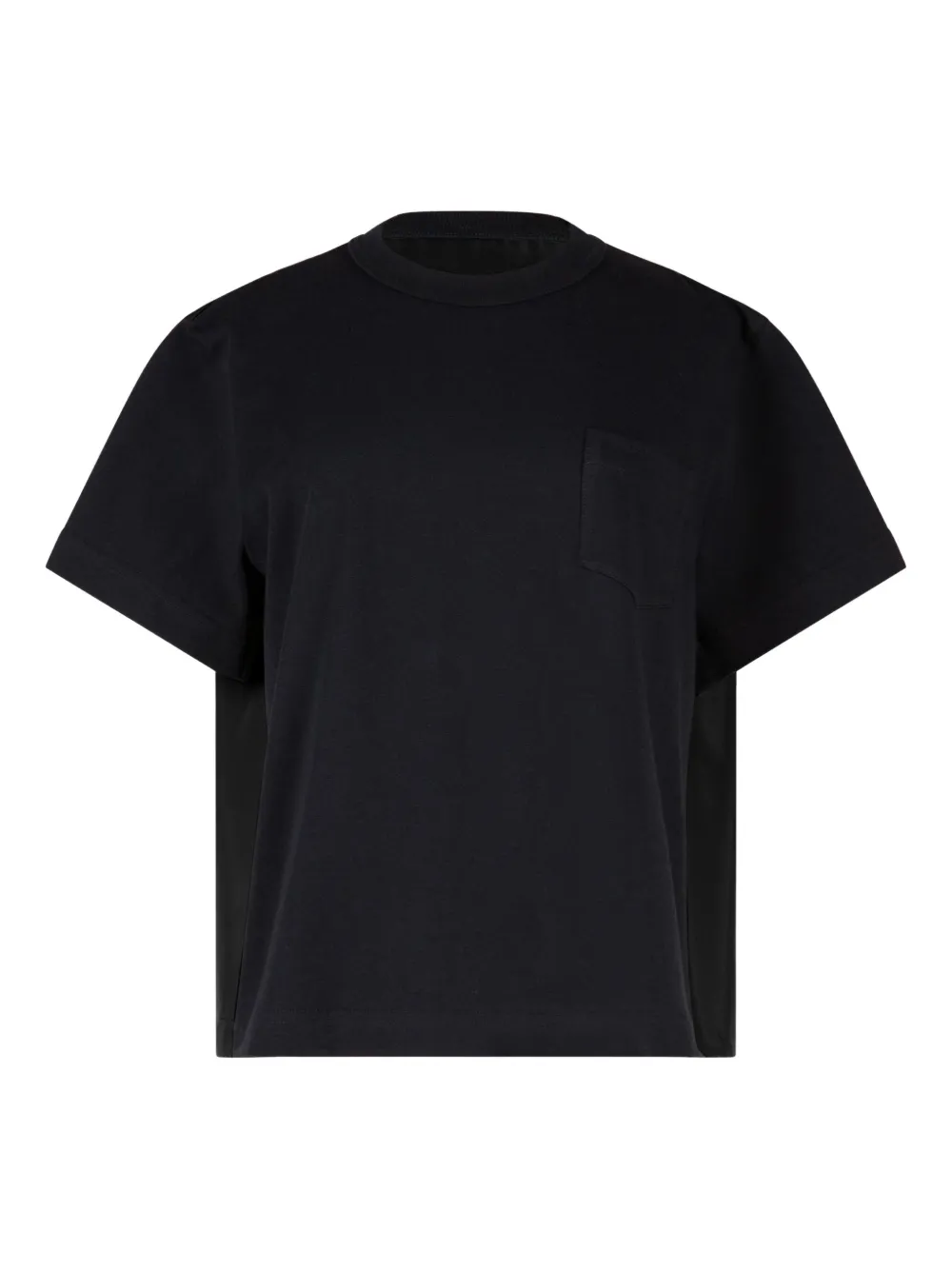 sacai playera con paneles | negro | Image 1