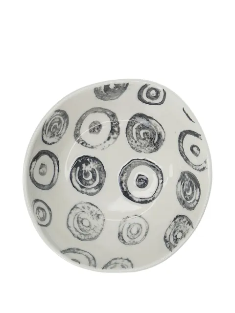10 CORSO COMO circle-print porcelain bowl