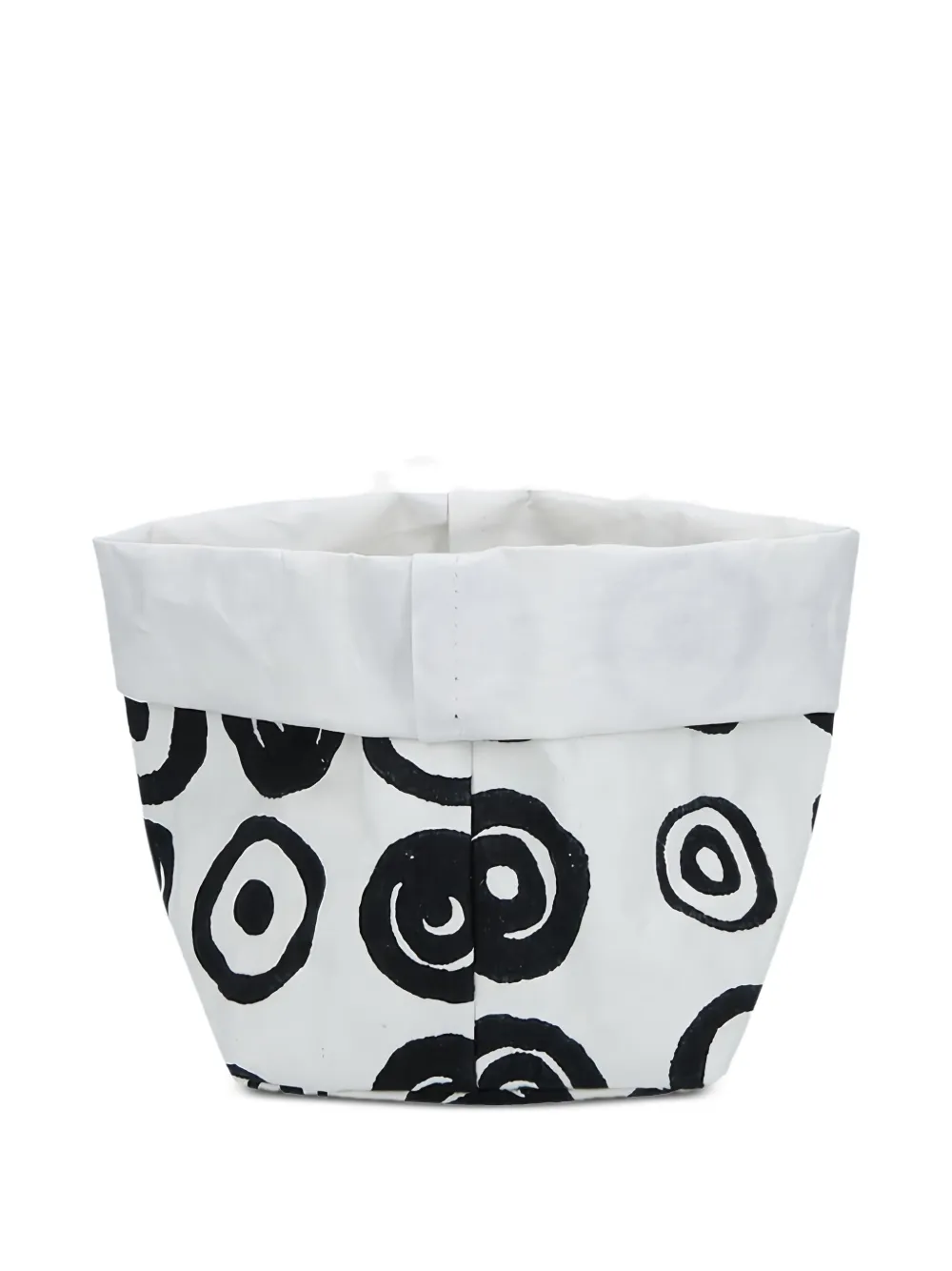 10 CORSO COMO circle-print paper basket (10cm x 10cm) | Vases | Image 2