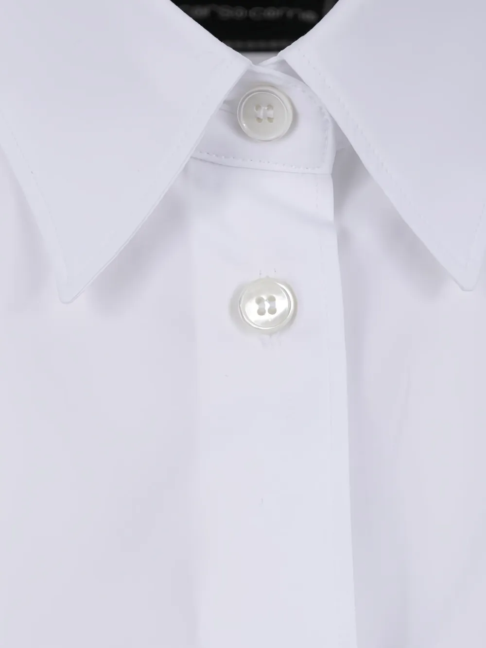 10 CORSO COMO classic-collar poplin shirt Wit
