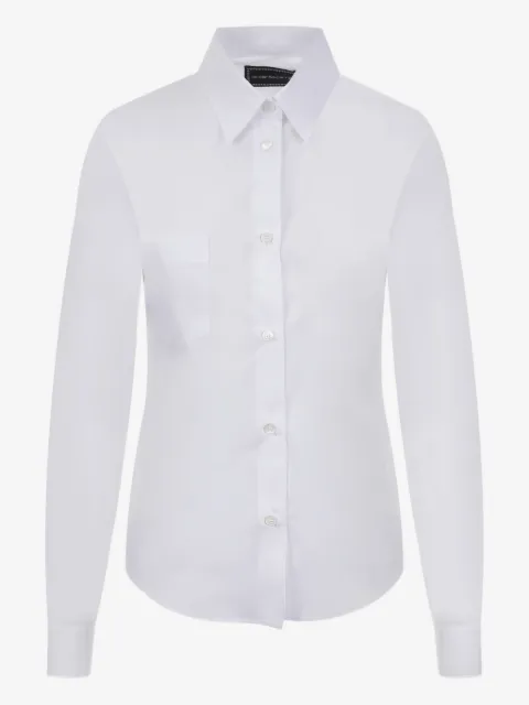 10 CORSO COMO classic-collar poplin shirt