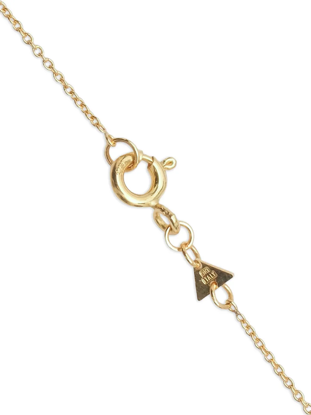 9k Yellow-Gold Cowboy Hat Necklace