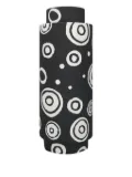 10 CORSO COMO circle-pattern spool vase (41cm x 17cm) - Black