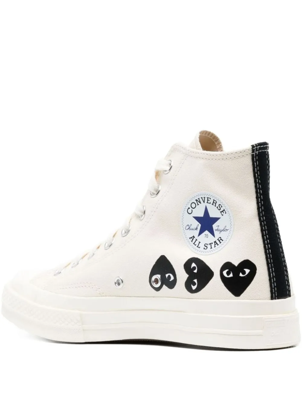 Comme Des Garçons Play x Converse Chuck 70 Multi Heart hi-top sneakers Neutrals
