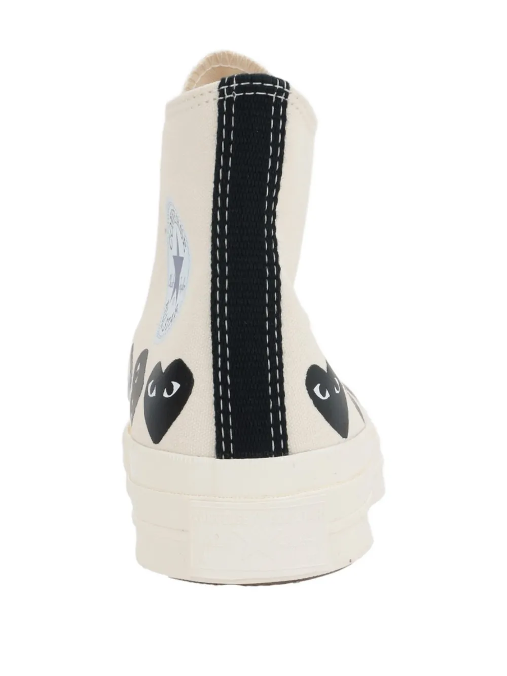 Comme Des Garçons Play x Converse Chuck 70 Multi Heart hi-top sneakers Neutrals