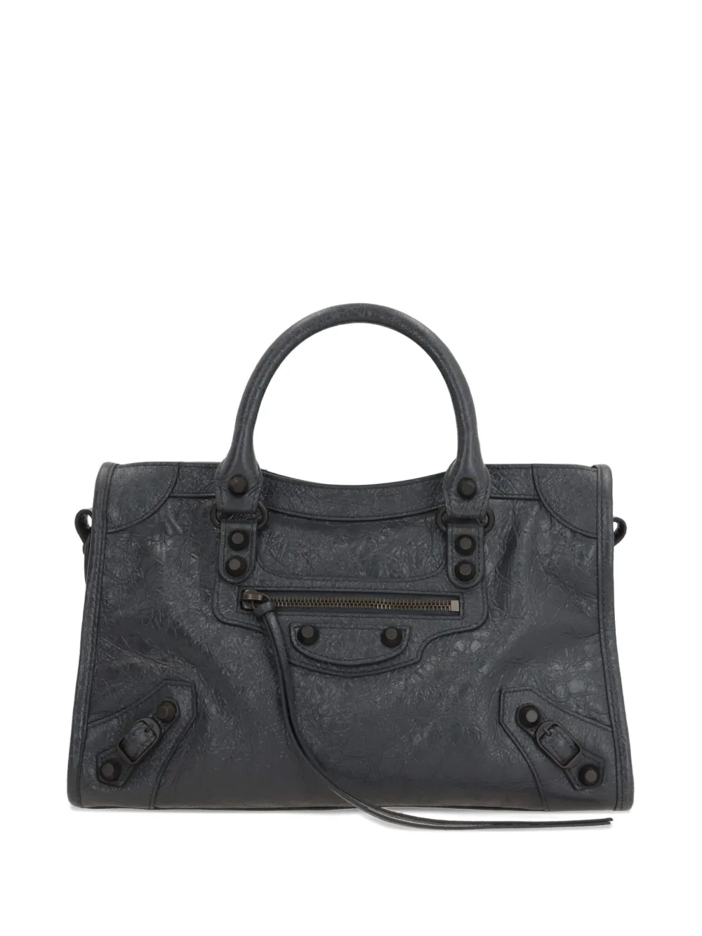 Balenciaga Le City Bag leather tote bag Grijs