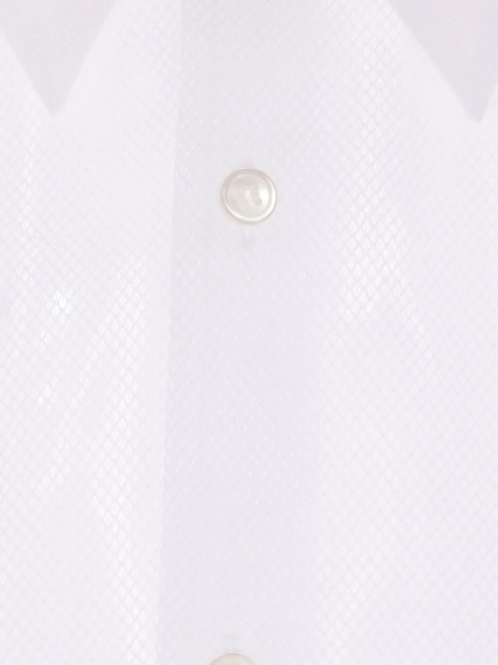 Comme Des Garçons Button-up blouse Wit