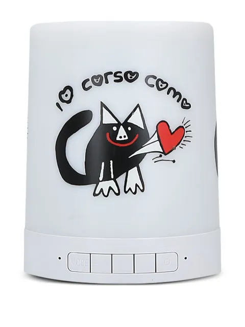 10 CORSO COMO Blackie cat-print bluetooth speaker