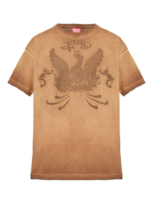 Diesel T-Norm-T9 Tシャツ | ニュートラル | FARFETCH JP