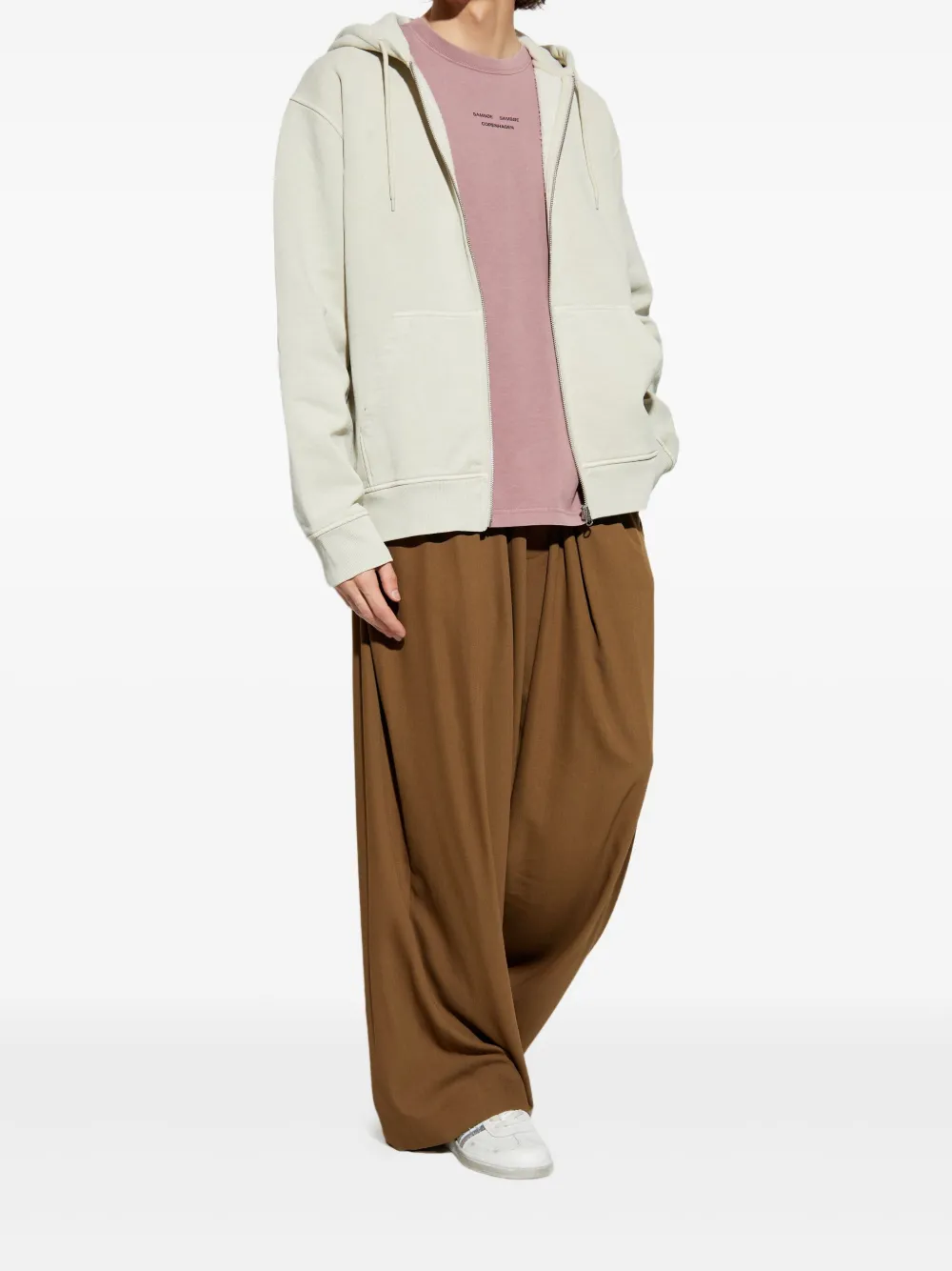 SAMSOE SAMSOE Sapigment zip-up sweatshirt | Sweats | Image 2