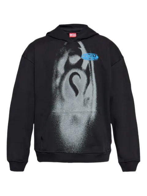Diesel graphic-print hoodie