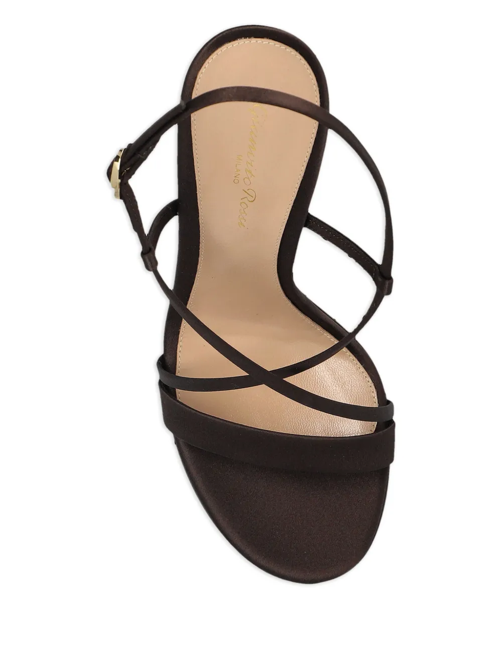 Gianvito Rossi 115mm Larisse sandals Brown