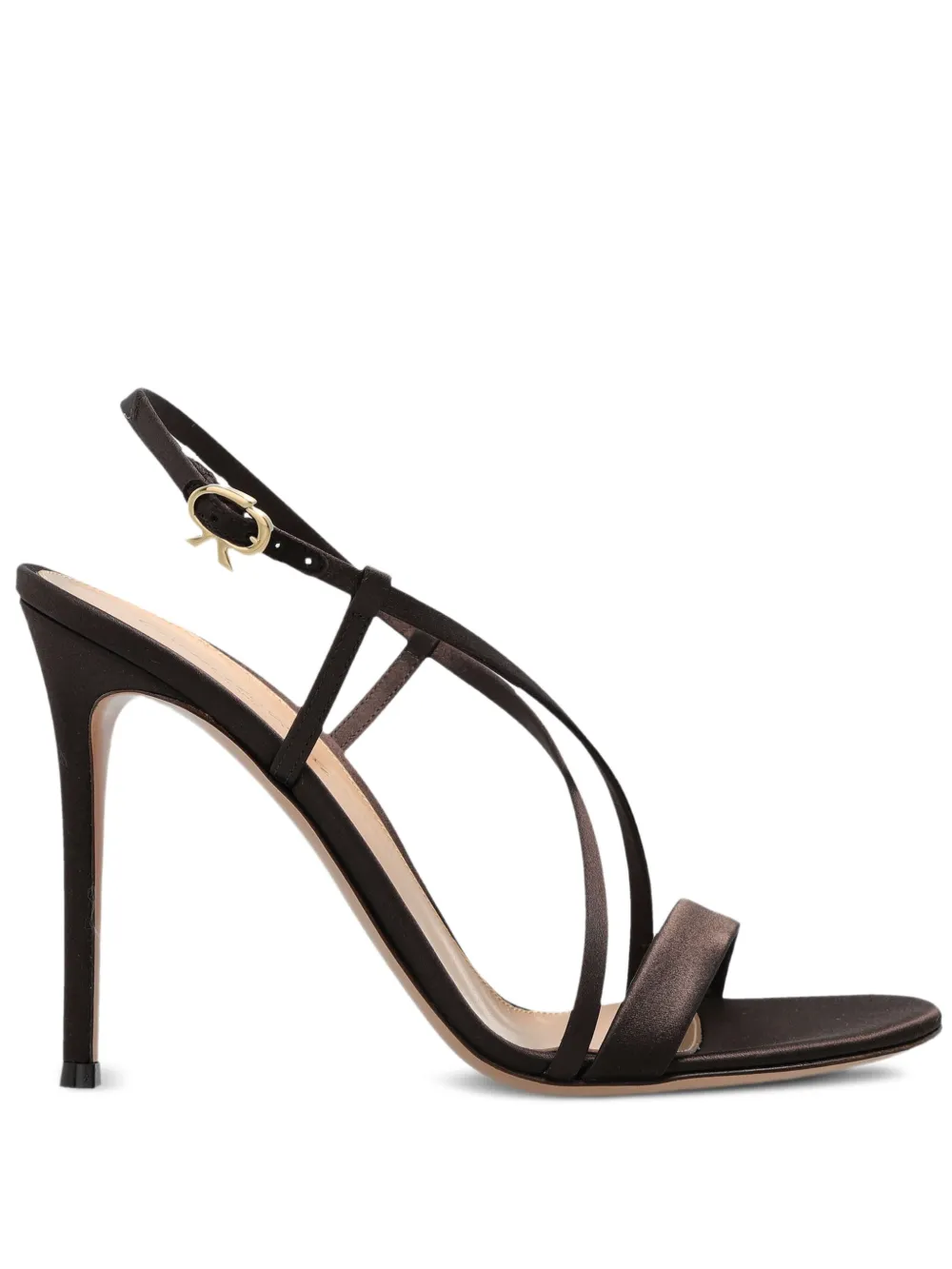 Gianvito Rossi 115mm Larisse sandals Brown