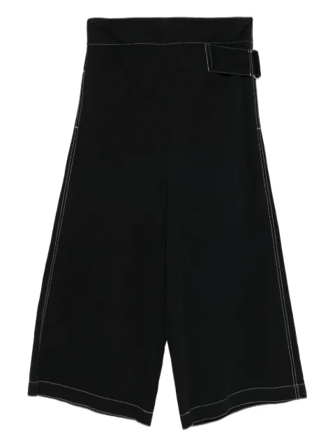 Yohji Yamamoto Pre-Owned 2000s buckled high-waisted trousers