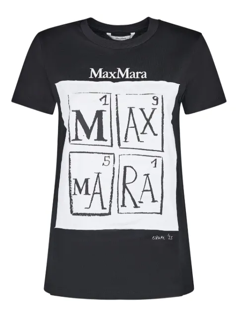 Max Mara logo-print cotton T-shirt