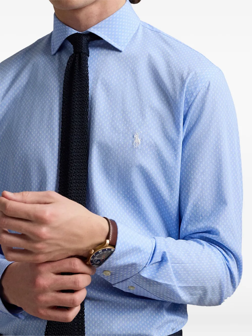 Polo Ralph Lauren Overhemd met geometrische print Blauw