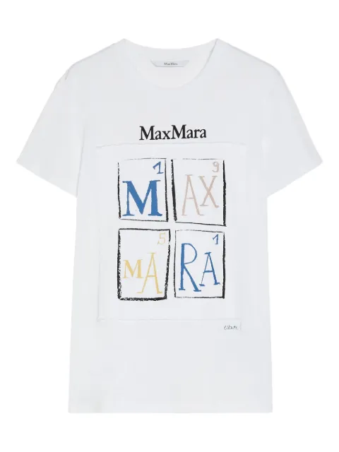 Max Mara logo-print T-shirt