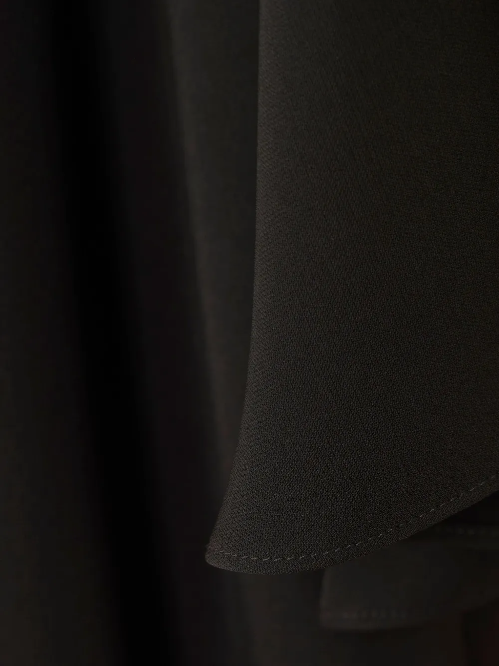 Max Mara Geplooide jurk Zwart
