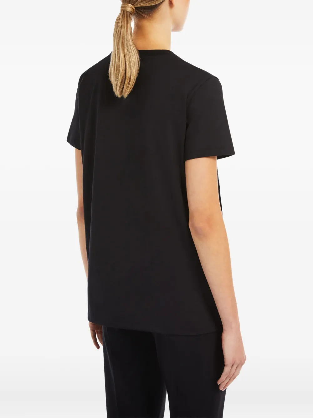 Max Mara Colibri T-shirt met print Zwart