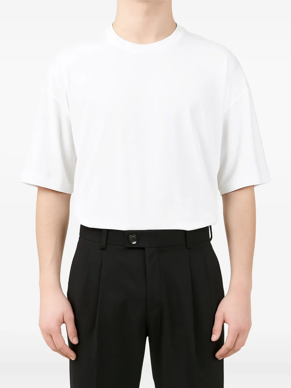 Roberto Collina short-sleeve cotton T-shirt | White | Image 1