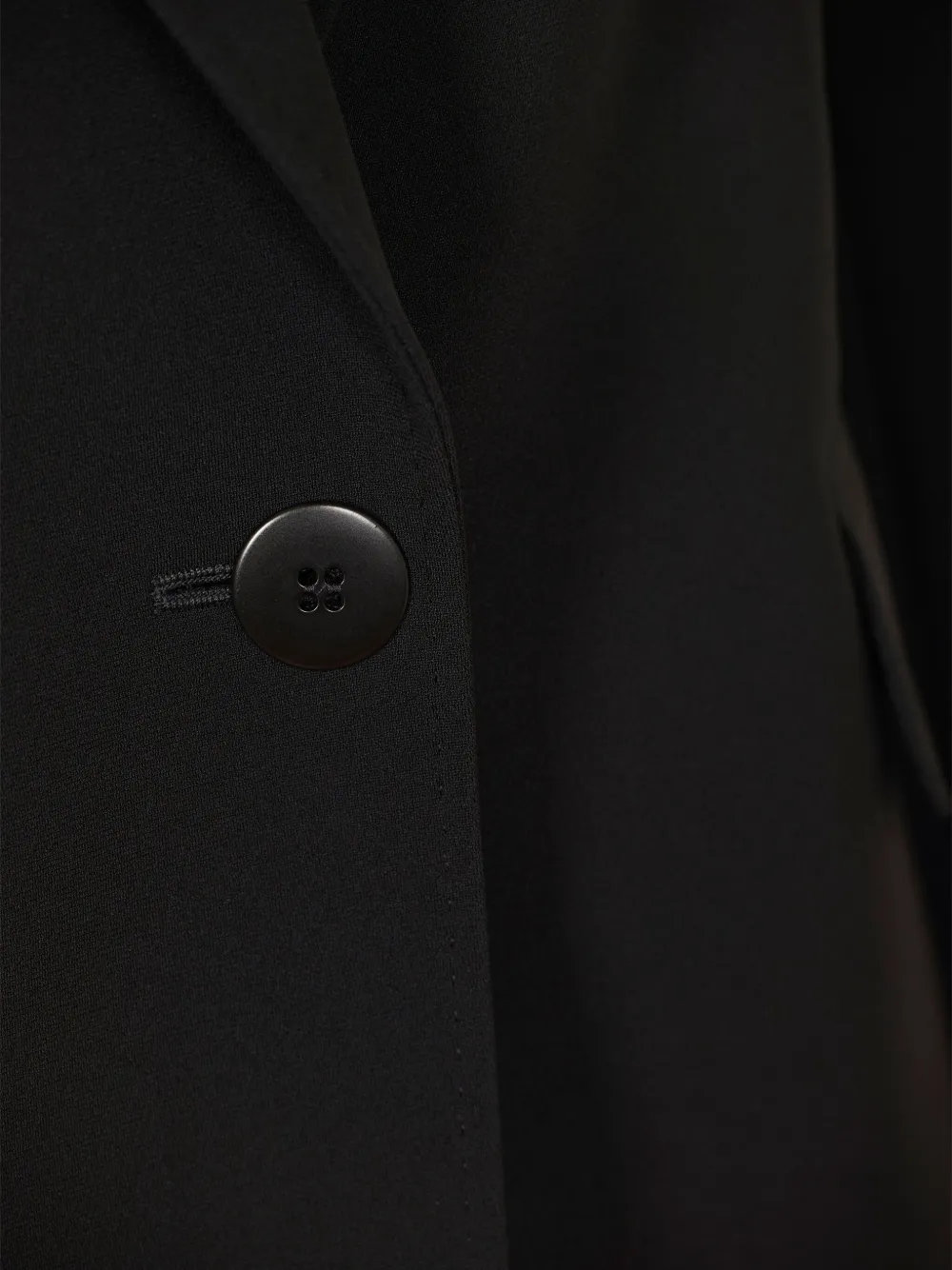 Max Mara single-button tailored blazer Zwart