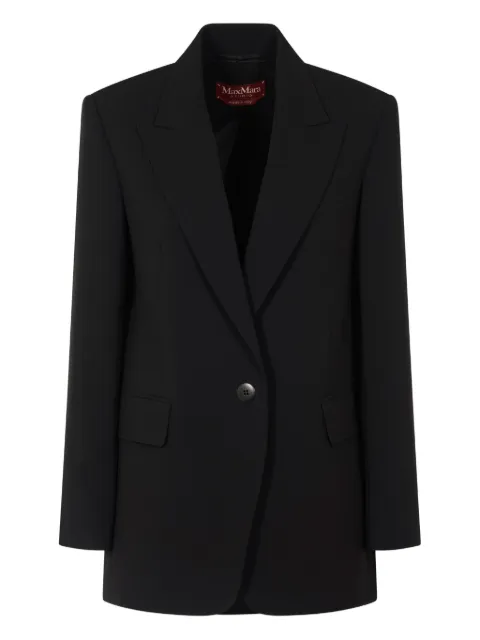Max Mara single-button tailored blazer