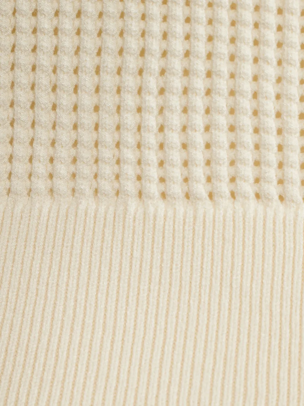Max Mara Gebreid T-shirt Beige