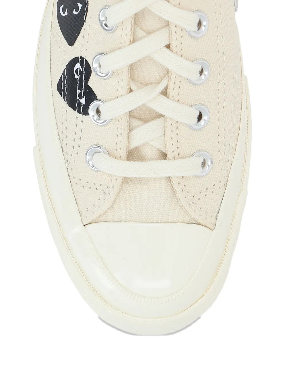 Comme Des Garçons Play x Converse Chuck 70 Multi Heart sneakers Beige