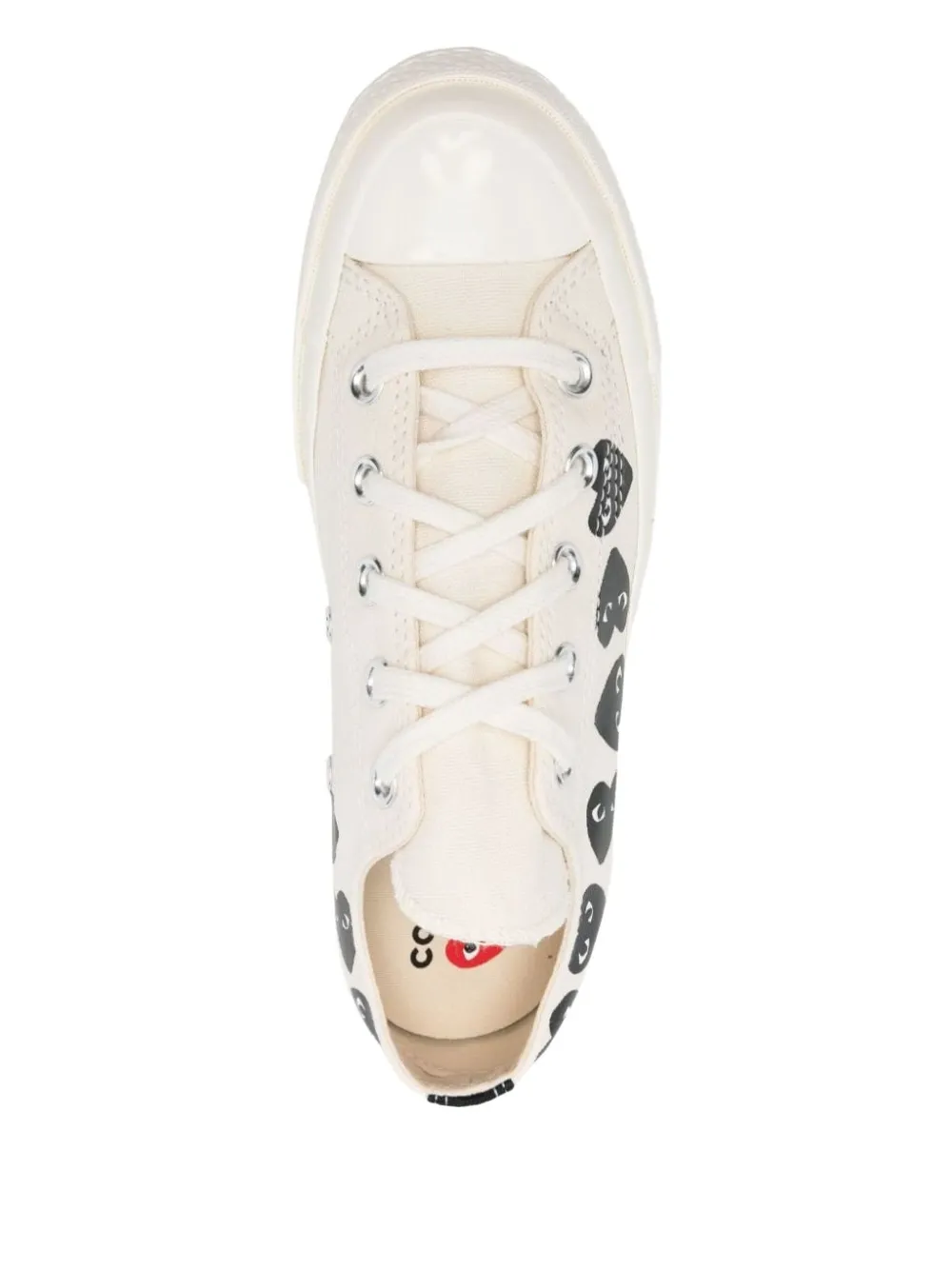 Comme Des Garçons Play x Converse Chuck 70 Multi Heart sneakers Beige