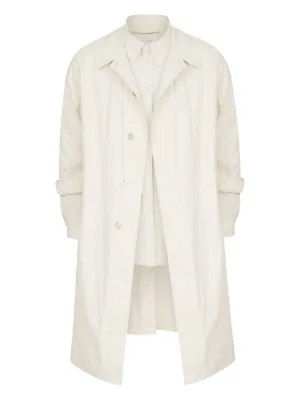 メゾンマルジェラ　トレンチコート　ホワイト ホワイト（白）系 Maison Margiela(メゾン マルジェラ) トレンチコート