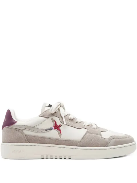 Axel Arigato suede panelled lace-up sneakers