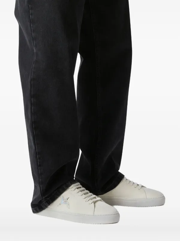 Axel Arigato Embroidered low-top Sneakers | White | FARFETCH SG
