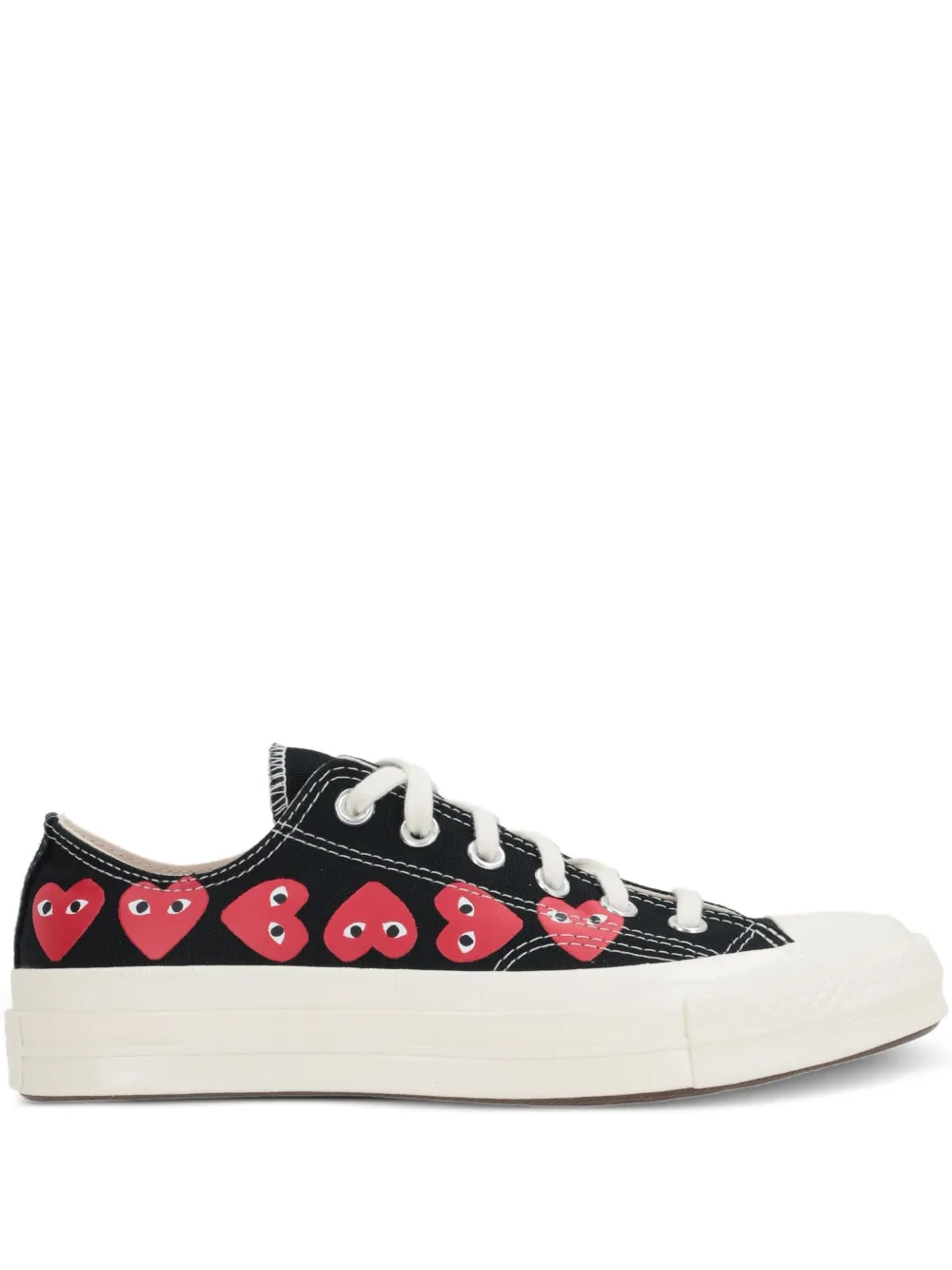 Comme Des Garçons Play x Converse Chuck 70 canvas sneakers Black