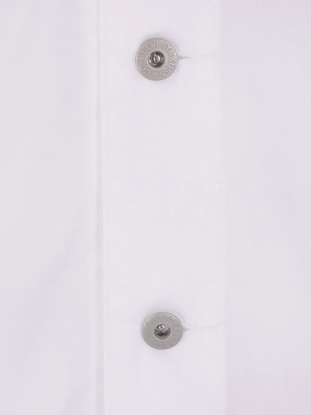 Junya Watanabe MAN x Levi's flap-pocket cotton shirt Wit