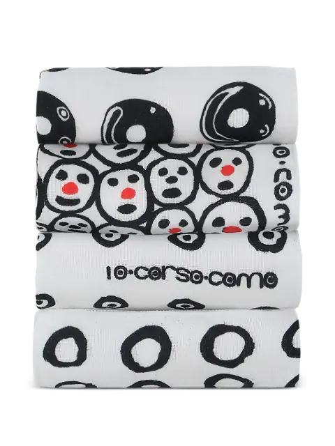 10 CORSO COMO printed towel (set of four)
