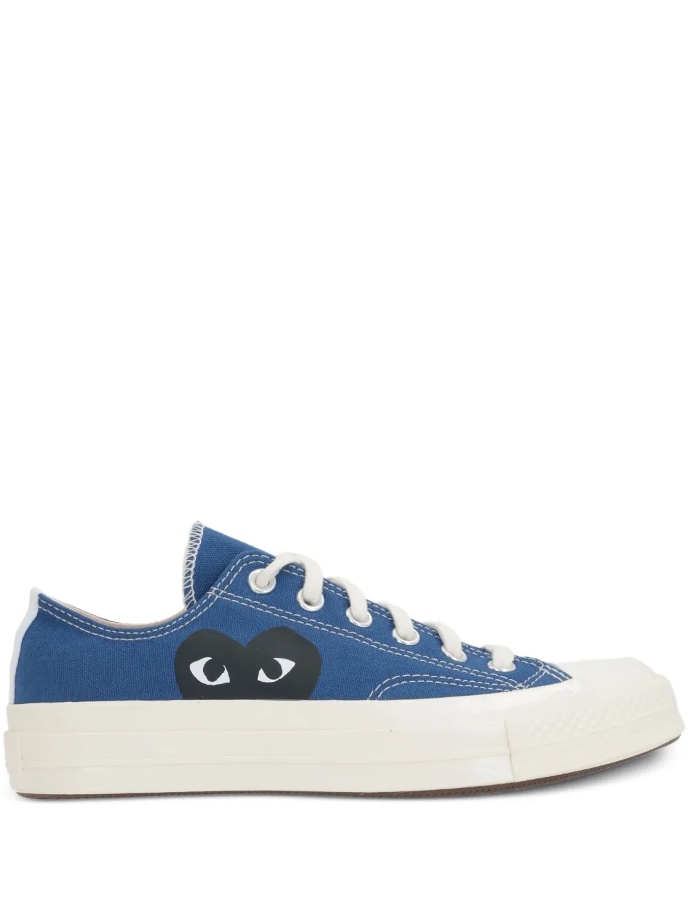Comme Des Garçons Play X Converse Chuck 70 Ox "cdg Play" Sneakers In Blue