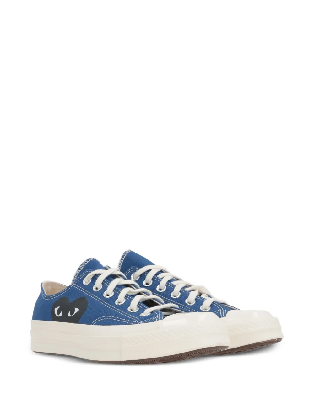 Comme Des Garçons Play X Converse Chuck 70 Ox "cdg Play" Sneakers In Blue