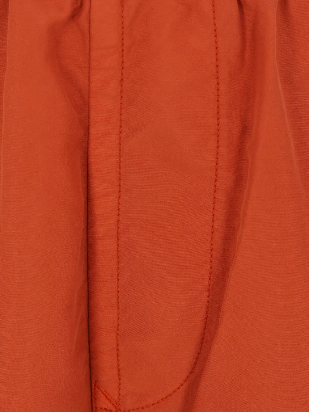 Stone Island Nylon zwembroek met opgestikte zak Oranje